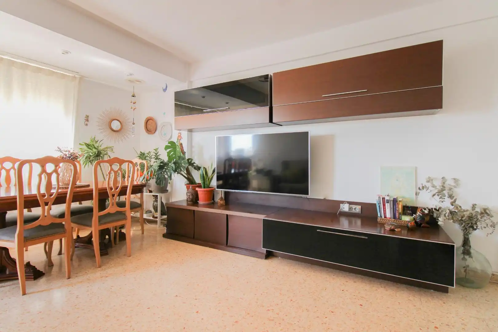 Living room of Flat for sale in La Pobla de Farnals  with Air Conditioner and Balcony