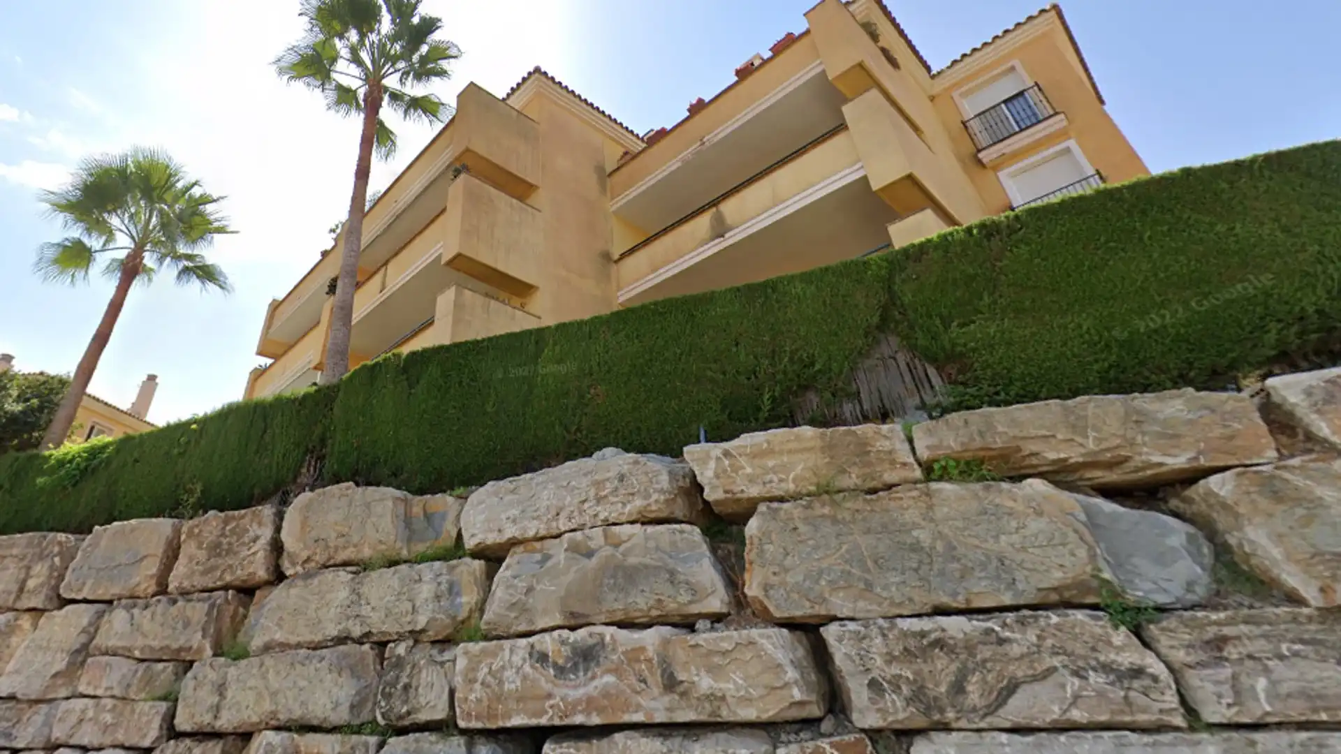 Exterior view of Flat for sale in Mijas  with Community pool