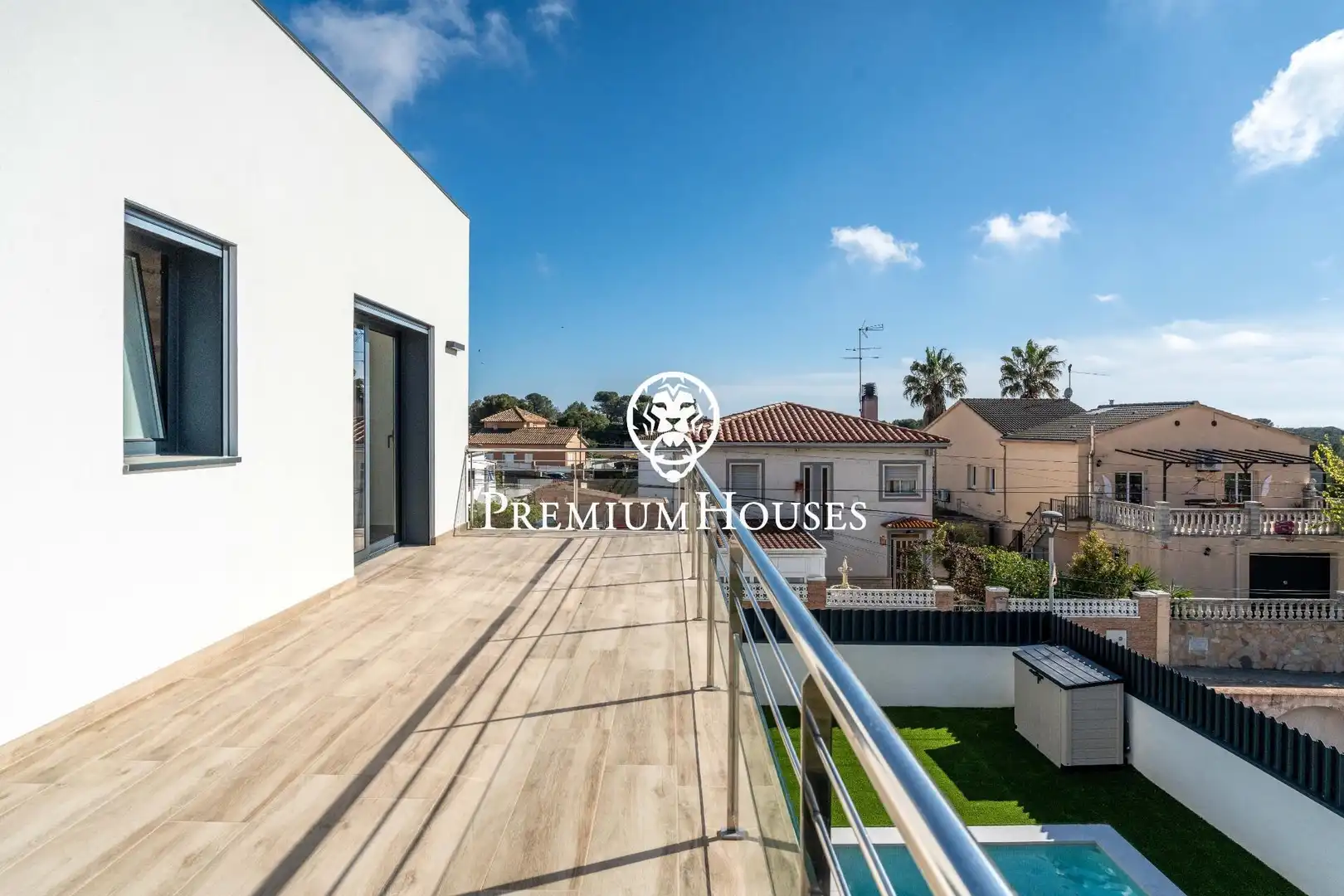 Terraza de Casa o chalet en venta en El Vendrell con Aire acondicionado, Calefacción y Jardín privado