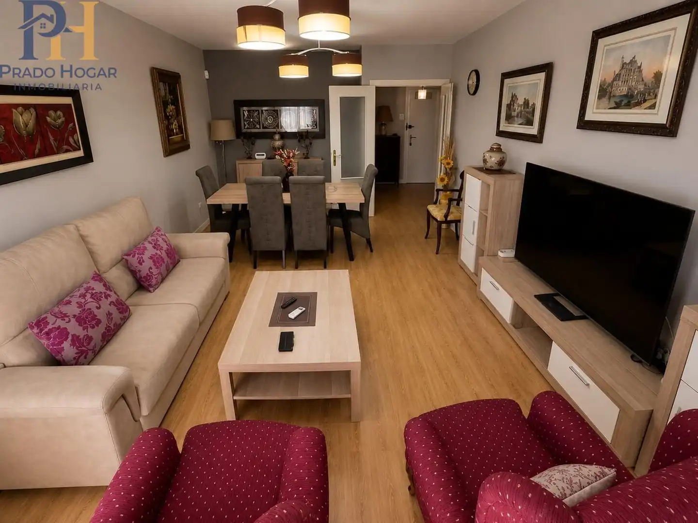 Sala de estar de Piso en venta en Cebolla con Aire acondicionado, Calefacción y Terraza