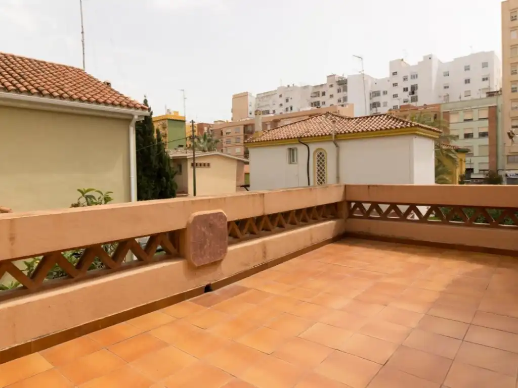 Terrace of Houses for rent in Castellón de la Plana / Castelló de la Plana  with Heating, Private garden and Terrace