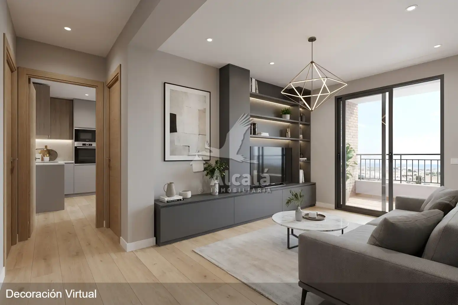 Sala de estar de Piso en venta en Alcalá de Henares