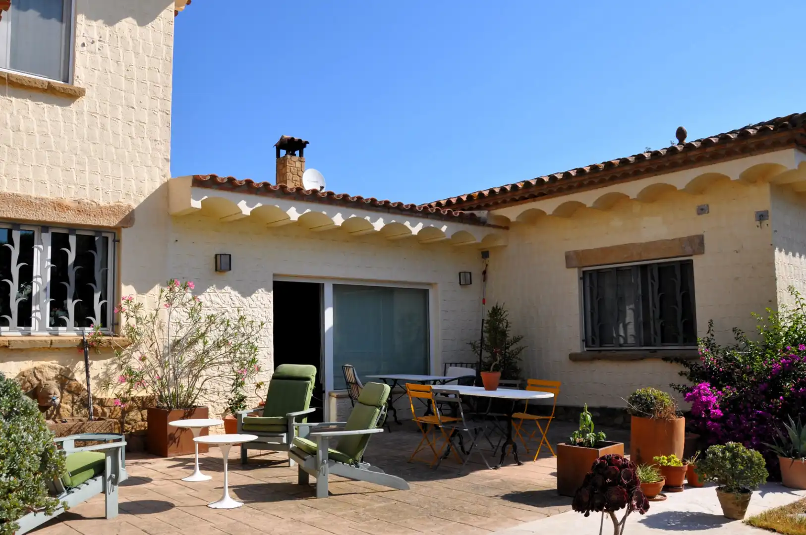 Terraza de Casa o chalet en venta en Garriguella con Aire acondicionado, Calefacción y Jardín privado