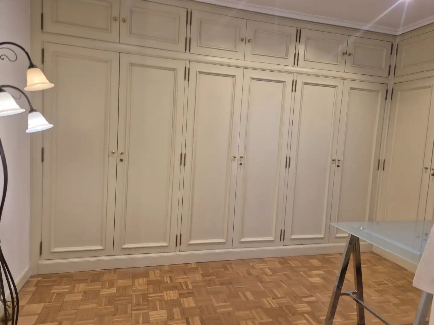 Schlafzimmer von Wohnung zur Miete in Madrid mit Klimaanlage, Heizung und Möbliert