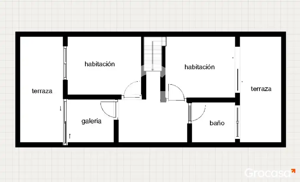 Maisonette zum Verkauf in Vilanova i la Geltrú mit Klimaanlage, Heizung und Terrasse