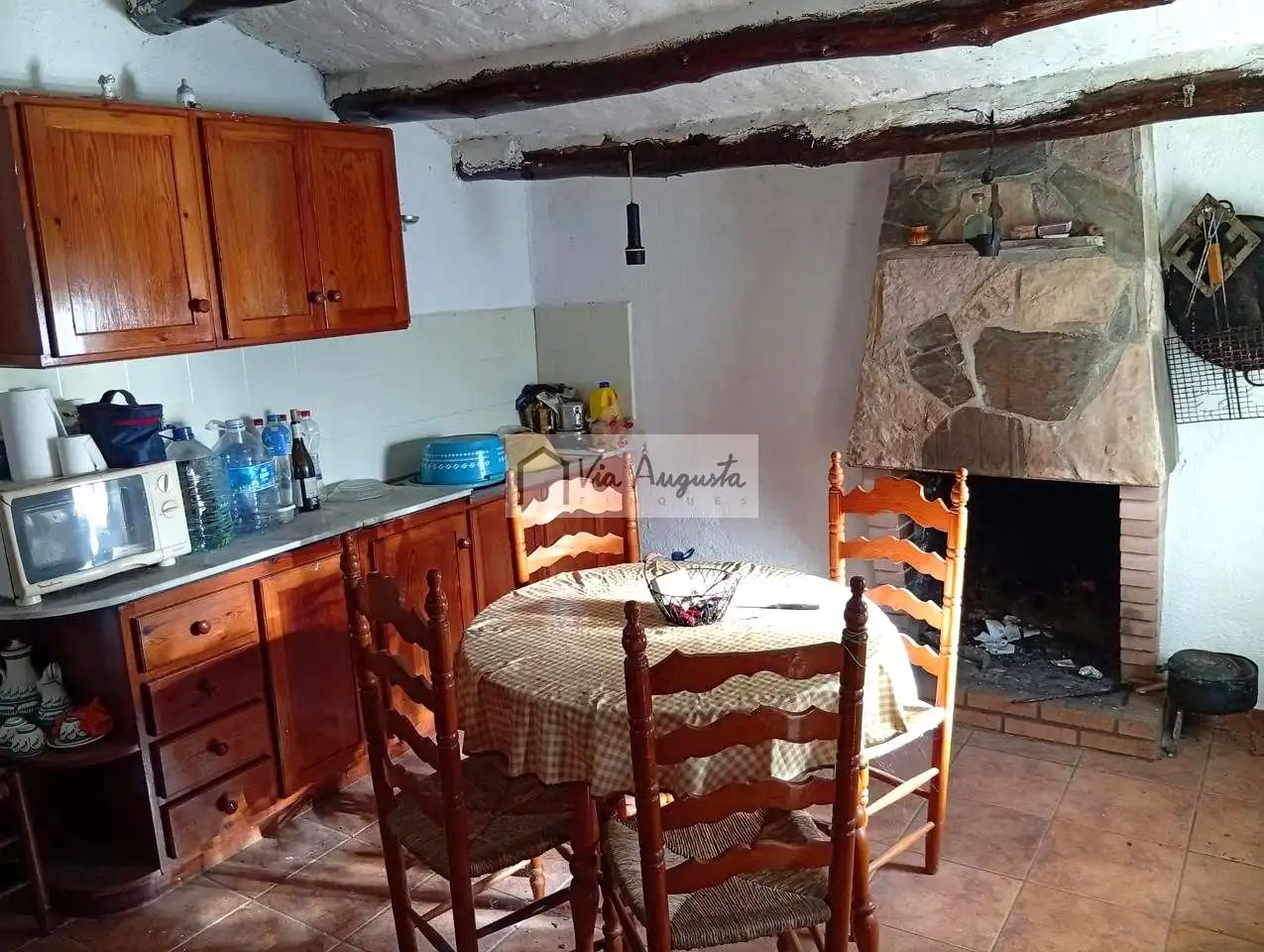 Cuina de Finca rústica en venda en El Perelló