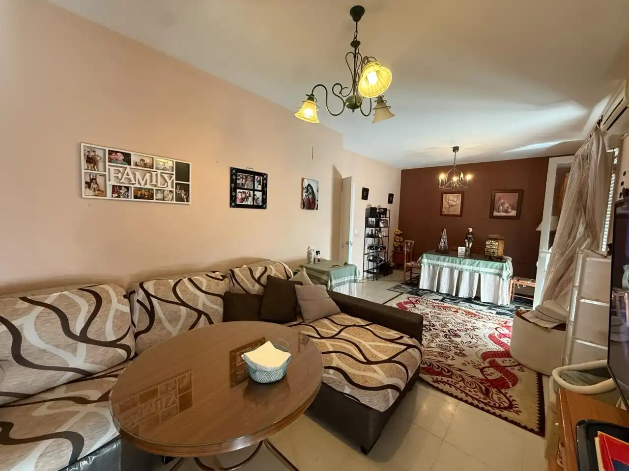 Wohnzimmer von Wohnung zum Verkauf in Zafra mit Klimaanlage und Möbliert