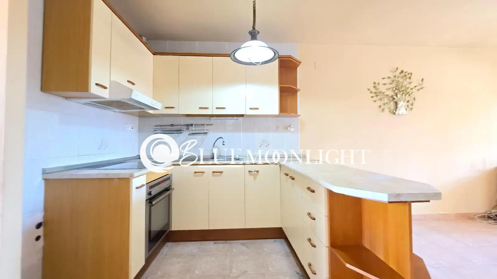 Cocina de Casa adosada en venta en Peñíscola / Peníscola con Calefacción, Jardín privado y Terraza