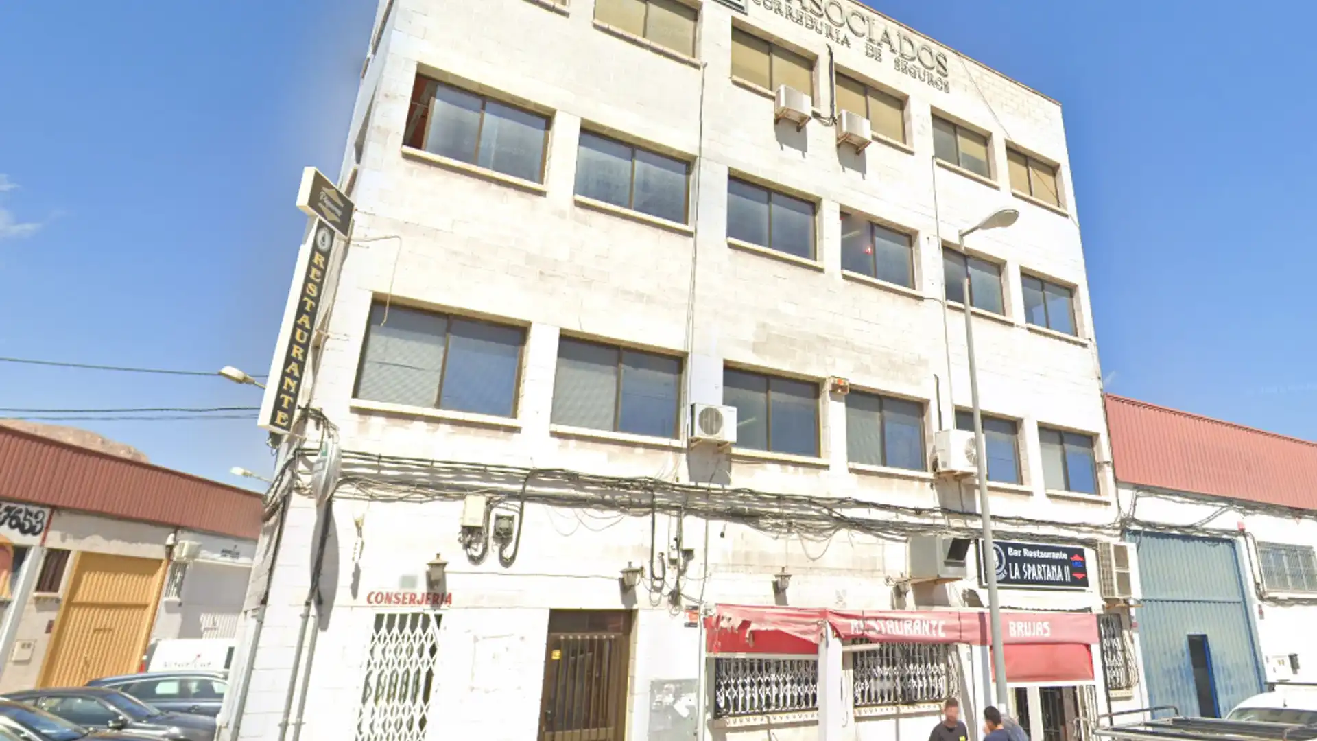 Vista exterior de Oficina de alquiler en Alicante / Alacant