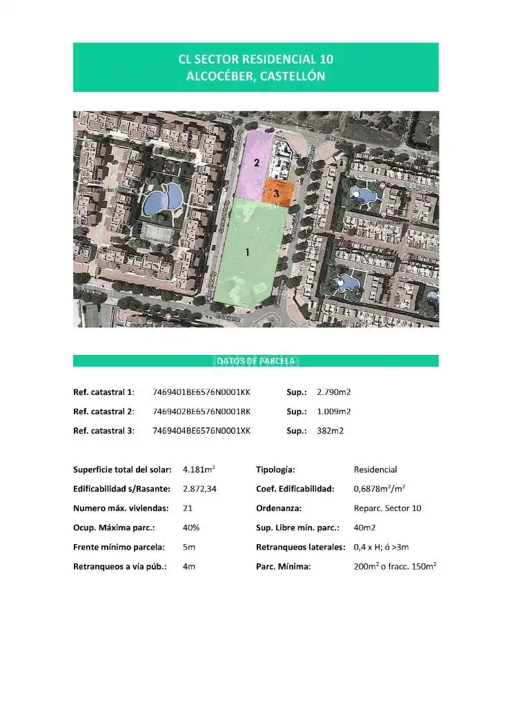 Wohnbaugrundstück zum Verkauf in Carrer Xiprer 44, imagen 7
