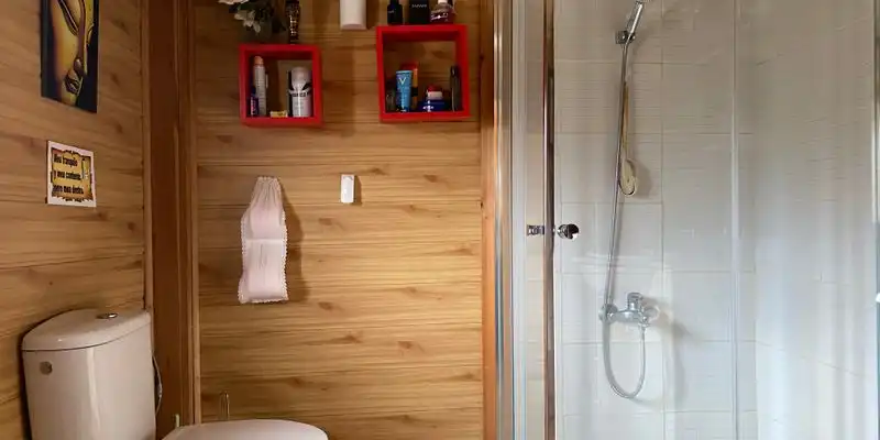 Bathroom of Houses for sale in Ponga  with Private garden, Terrace and Storage room