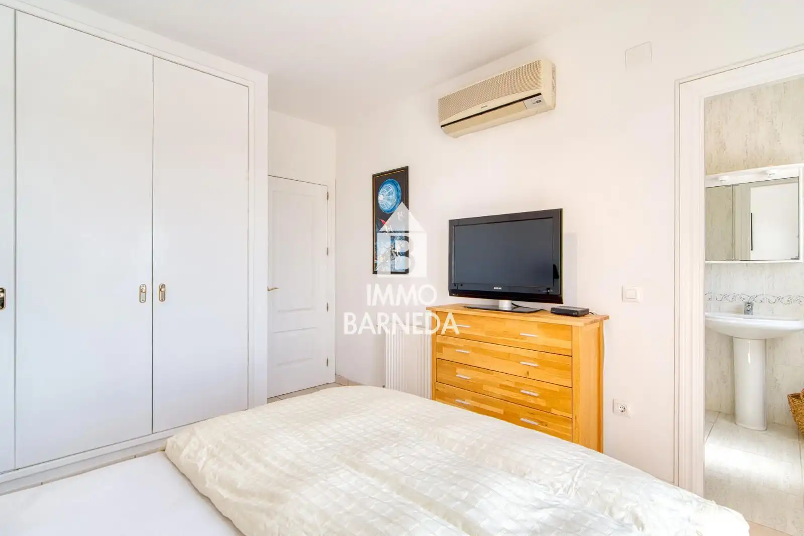 Bedroom of Houses for sale in Palau-saverdera  with Air Conditioner, Heating and Private garden
