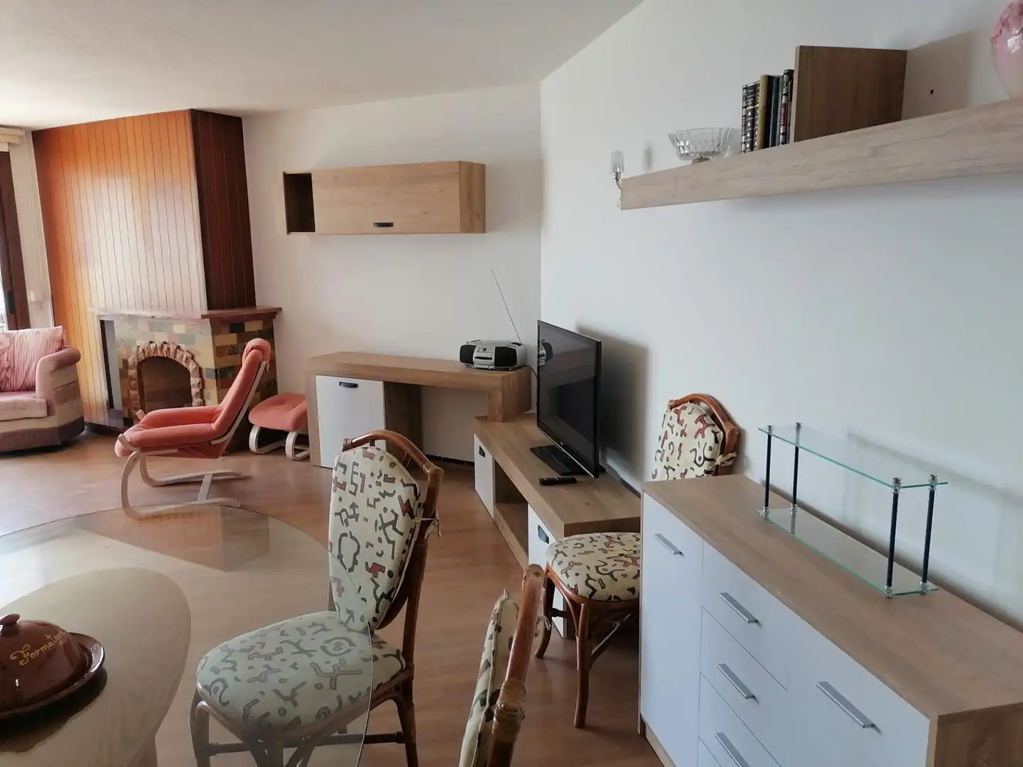 Sala de estar de Apartamento de alquiler en  Palma de Mallorca con Aire acondicionado, Amueblado y Balcón
