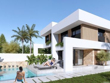 Casa pareada con piscina en venta en Orihuela Costa