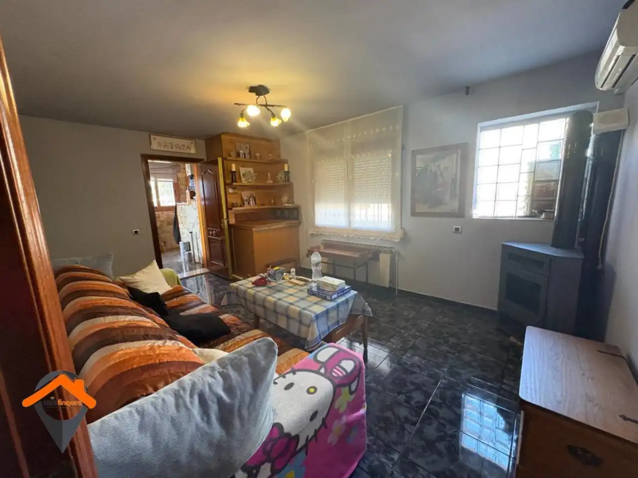 Sala d'estar de Casa o xalet en venda en Castellbisbal amb Aire condicionat, Calefacció i Jardí privat