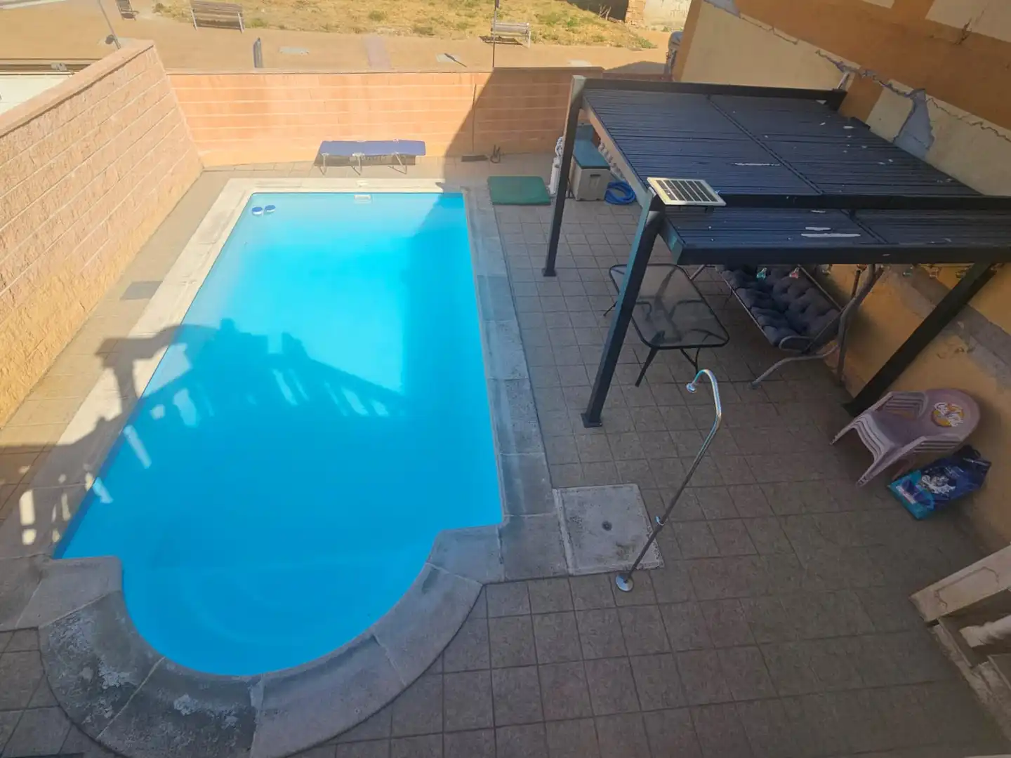 Swimming pool of Houses for sale in Villanueva de la Torre  with Air Conditioner, Heating and Private garden