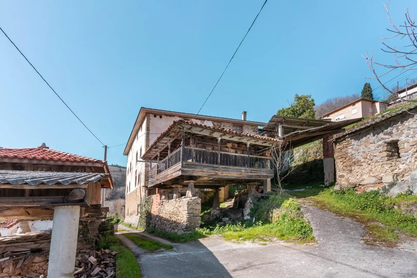 Exterior view of Country homes for sale in Allande  with Private garden