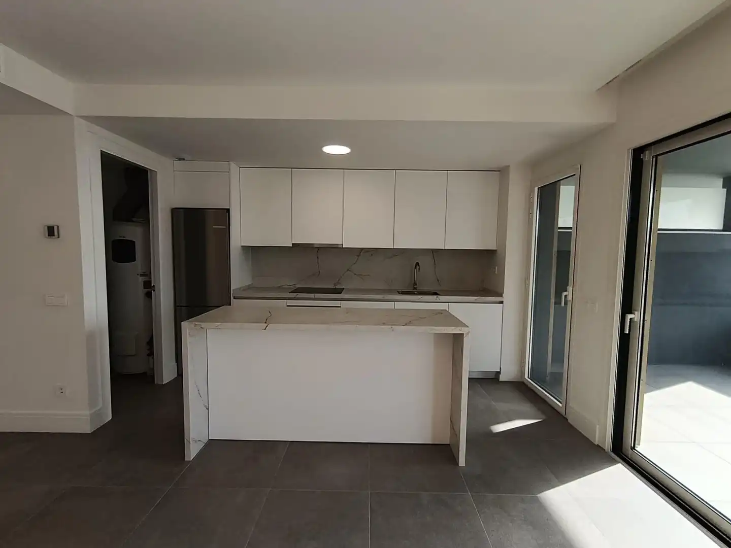 Kitchen of Flat for rent in Torremolinos  with Air Conditioner, Heating and Private garden