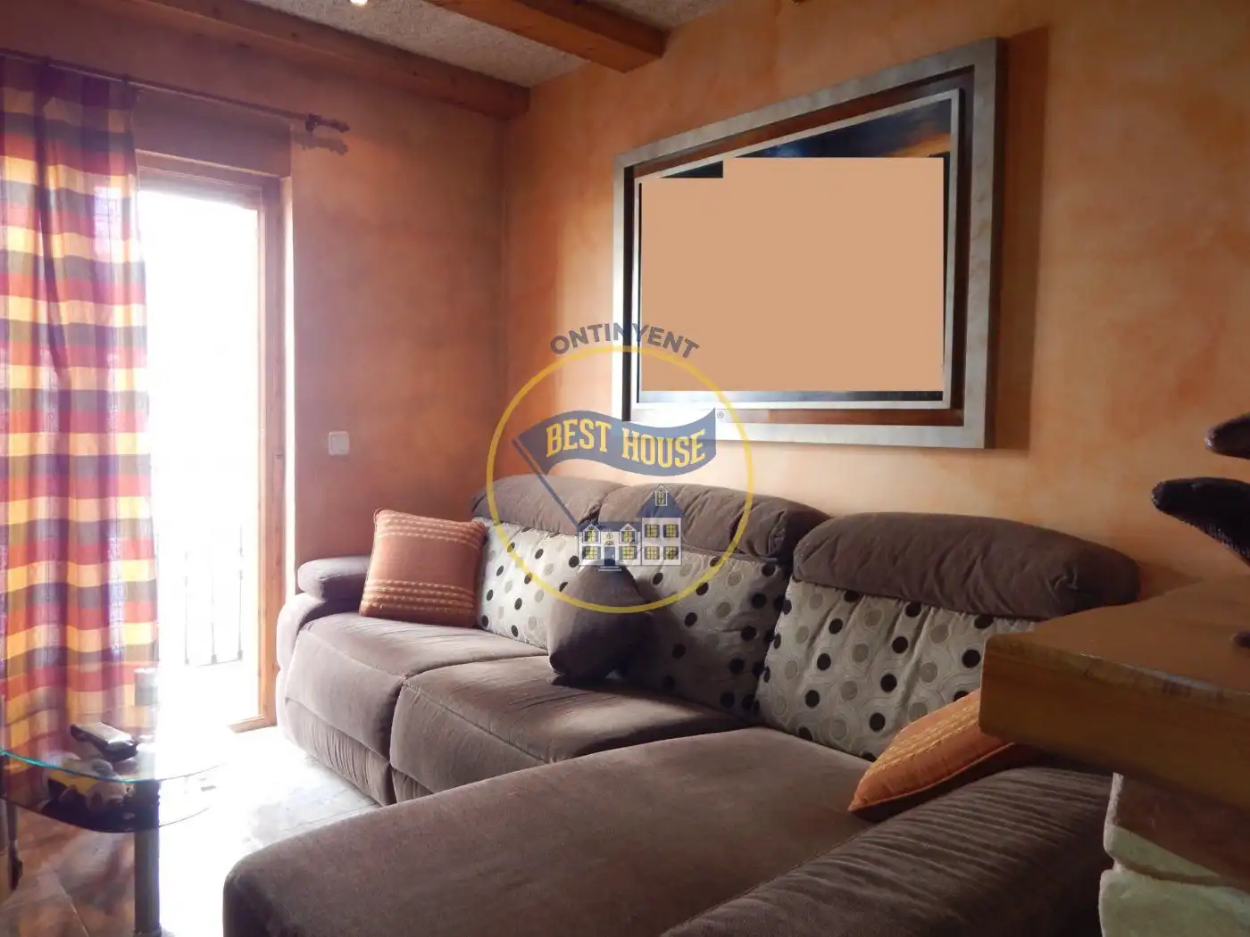 Living room of Houses for sale in Muro de Alcoy  with Air Conditioner, Heating and Terrace