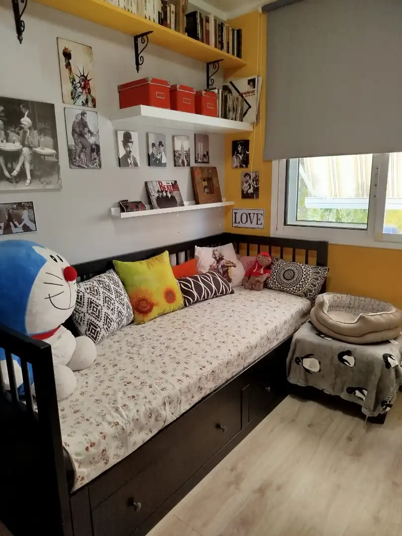 Dormitori de Apartament en venda en Mont-roig del Camp amb Aire condicionat, Parquet i Terrassa