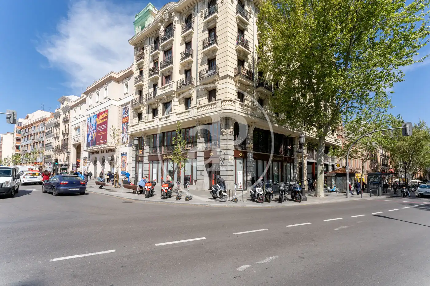 Exterior view of Flat for rent in Madrid  with Air Conditioner, Heating and Furnished