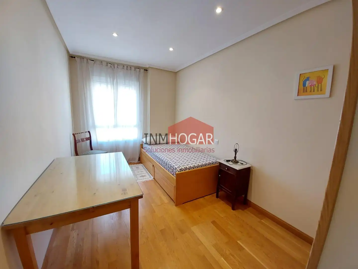 Bedroom of Flat for rent in Ávila  with Heating, Terrace and Furnished