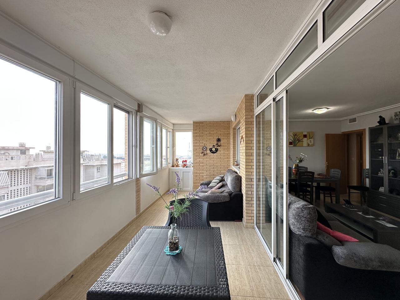Terraza de Piso en venta en Alicante / Alacant con Aire acondicionado, Terraza y Trastero