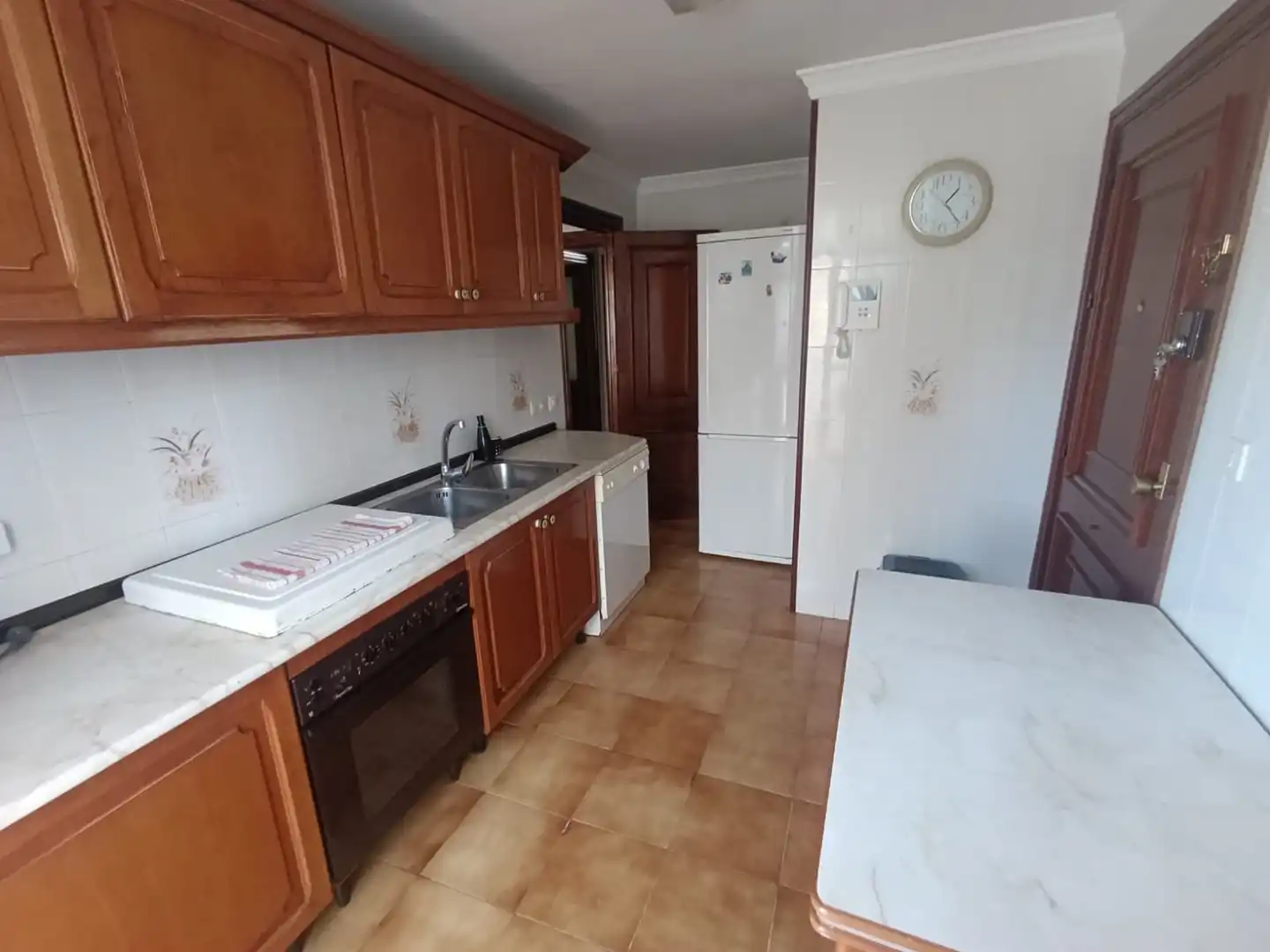 Kitchen of Flat for sale in Jerez de la Frontera  with Air Conditioner, Terrace and Furnished