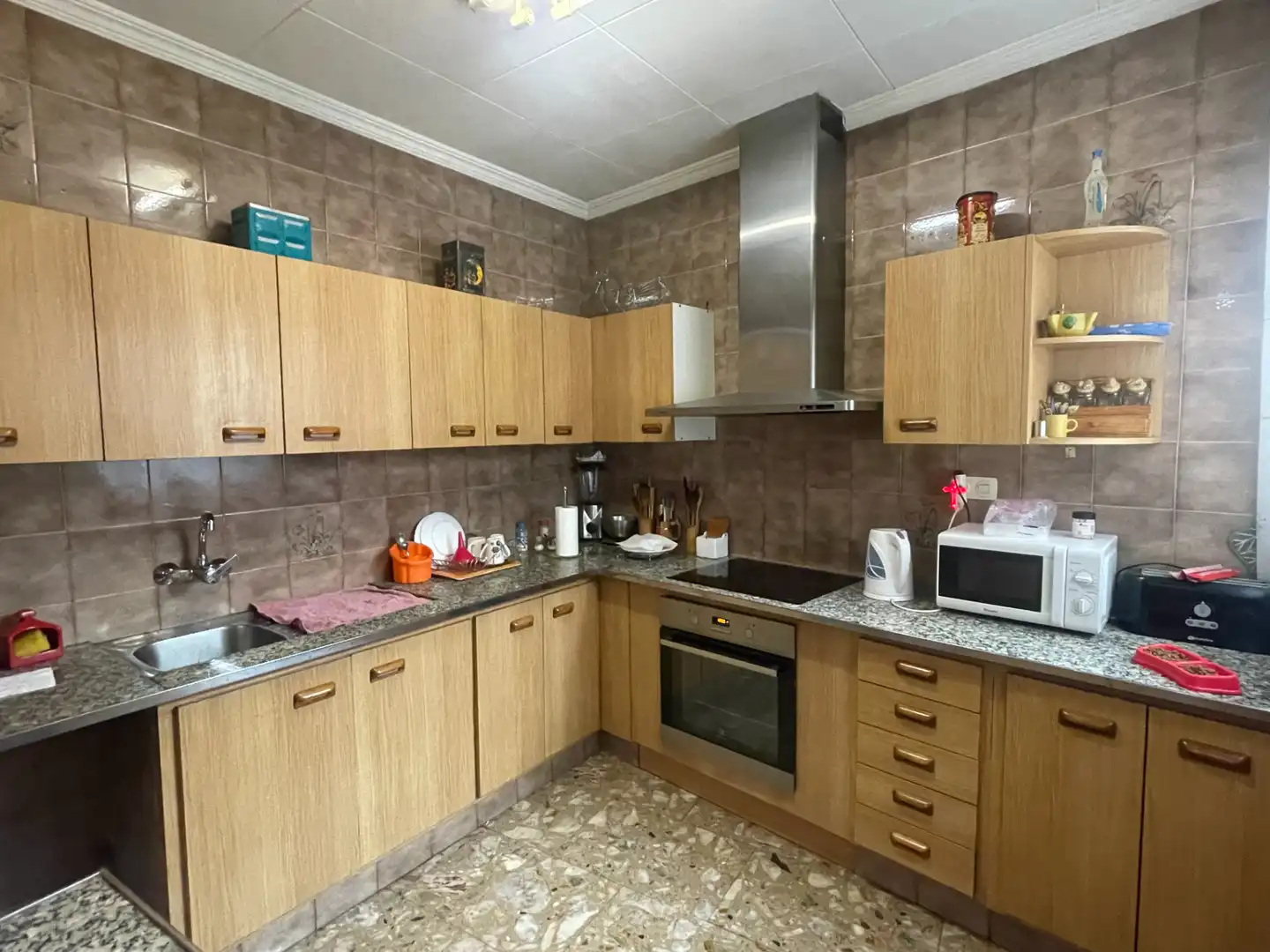 Cuina de Casa o xalet en venda en Térmens amb Calefacció, Terrassa i Traster