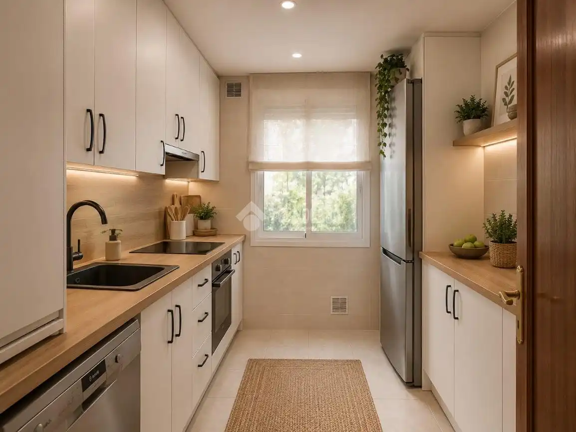 Cocina de Piso en venta en Madrid con Calefacción y Balcón