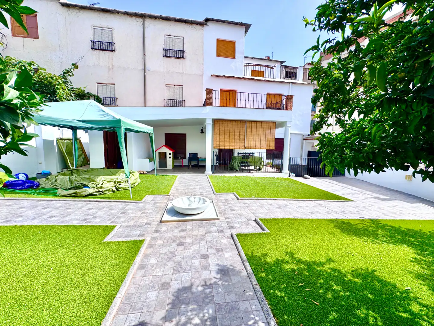 Terrassa de Casa o xalet en venda en Válor amb Calefacció, Jardí privat i Terrassa