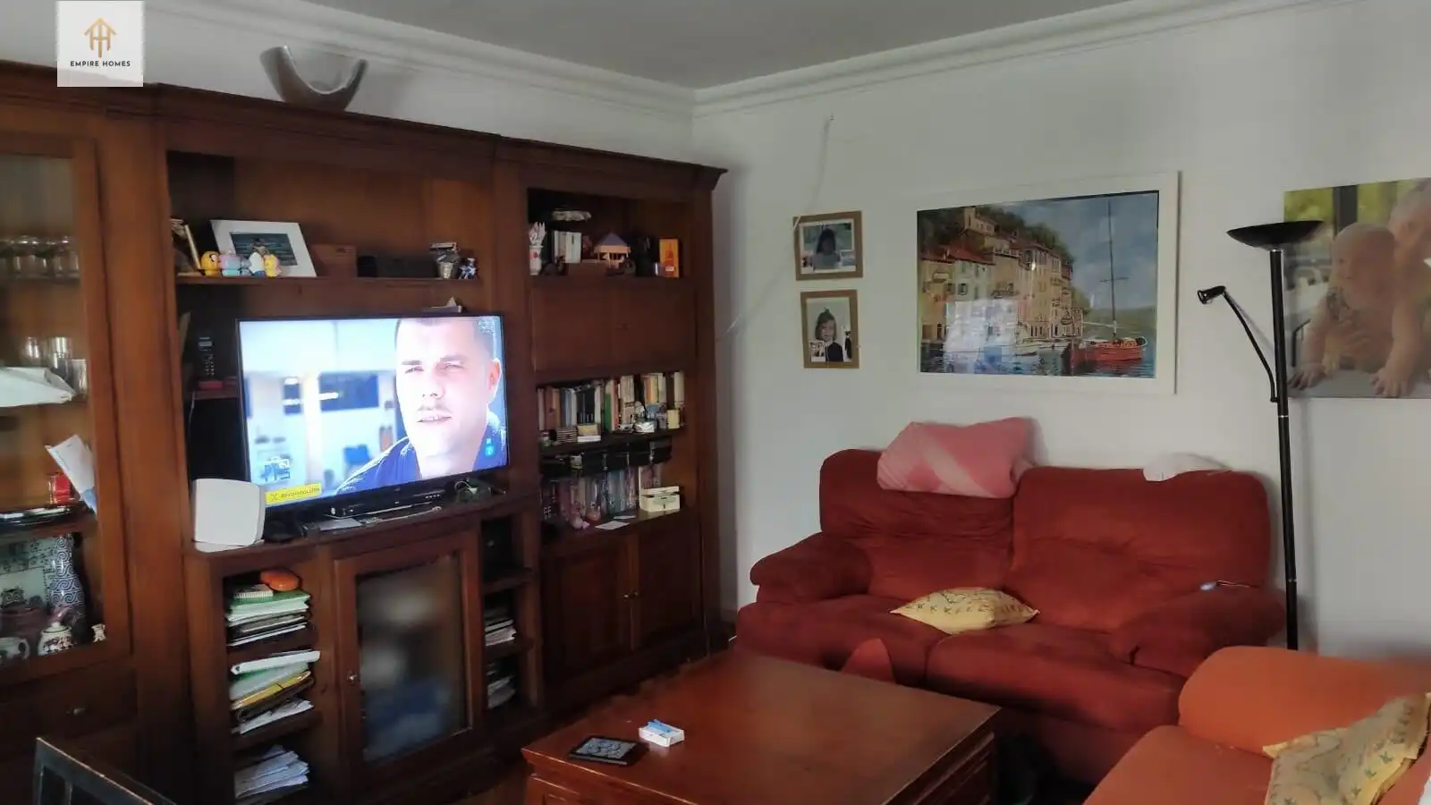 Sala d'estar de Casa adosada en venda en Cáceres amb Terrassa
