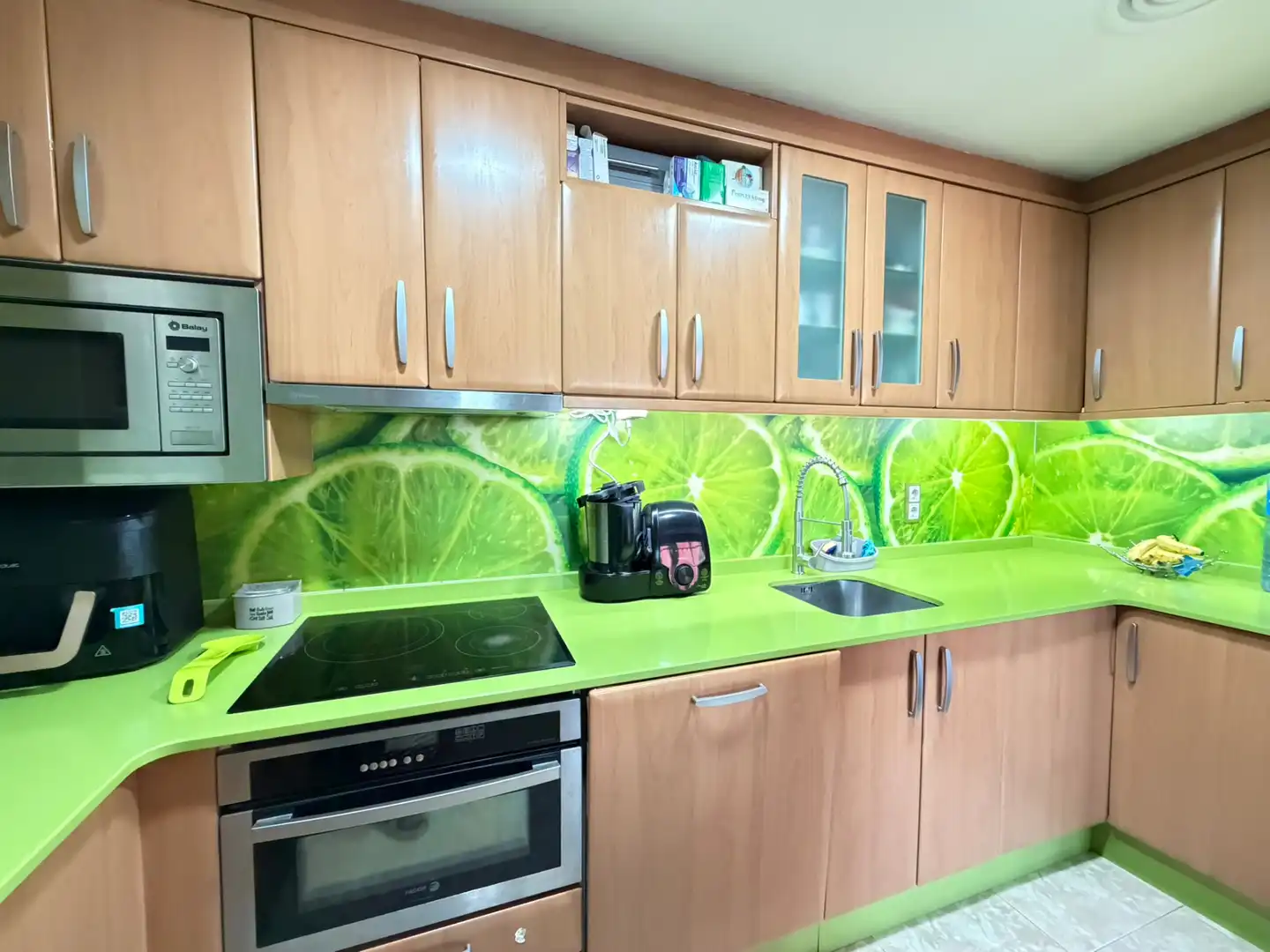 Cuina de Casa o xalet en venda en Caspe amb Aire condicionat, Calefacció i Terrassa