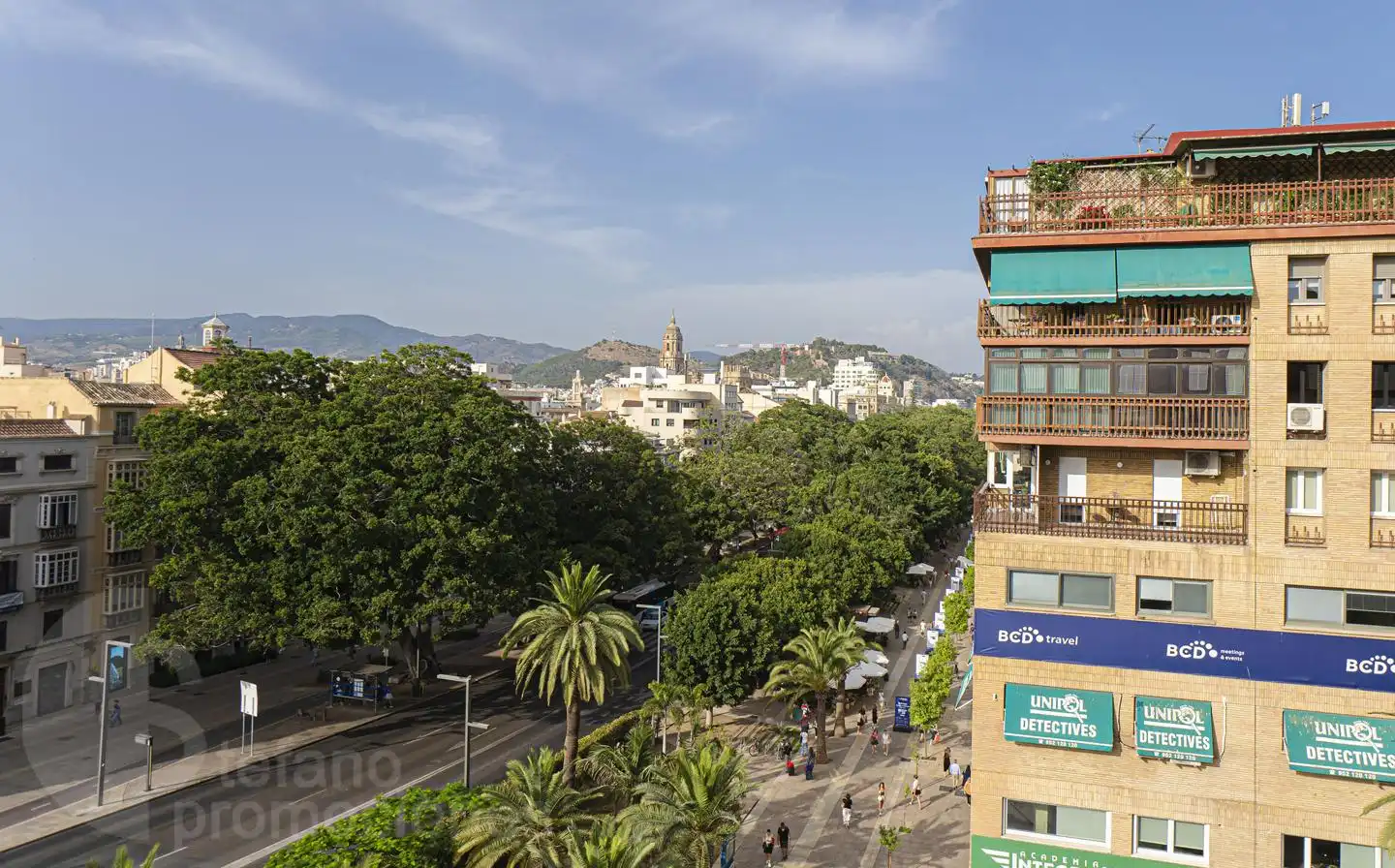 Vista exterior de Piso en venta en Málaga con Calefacción