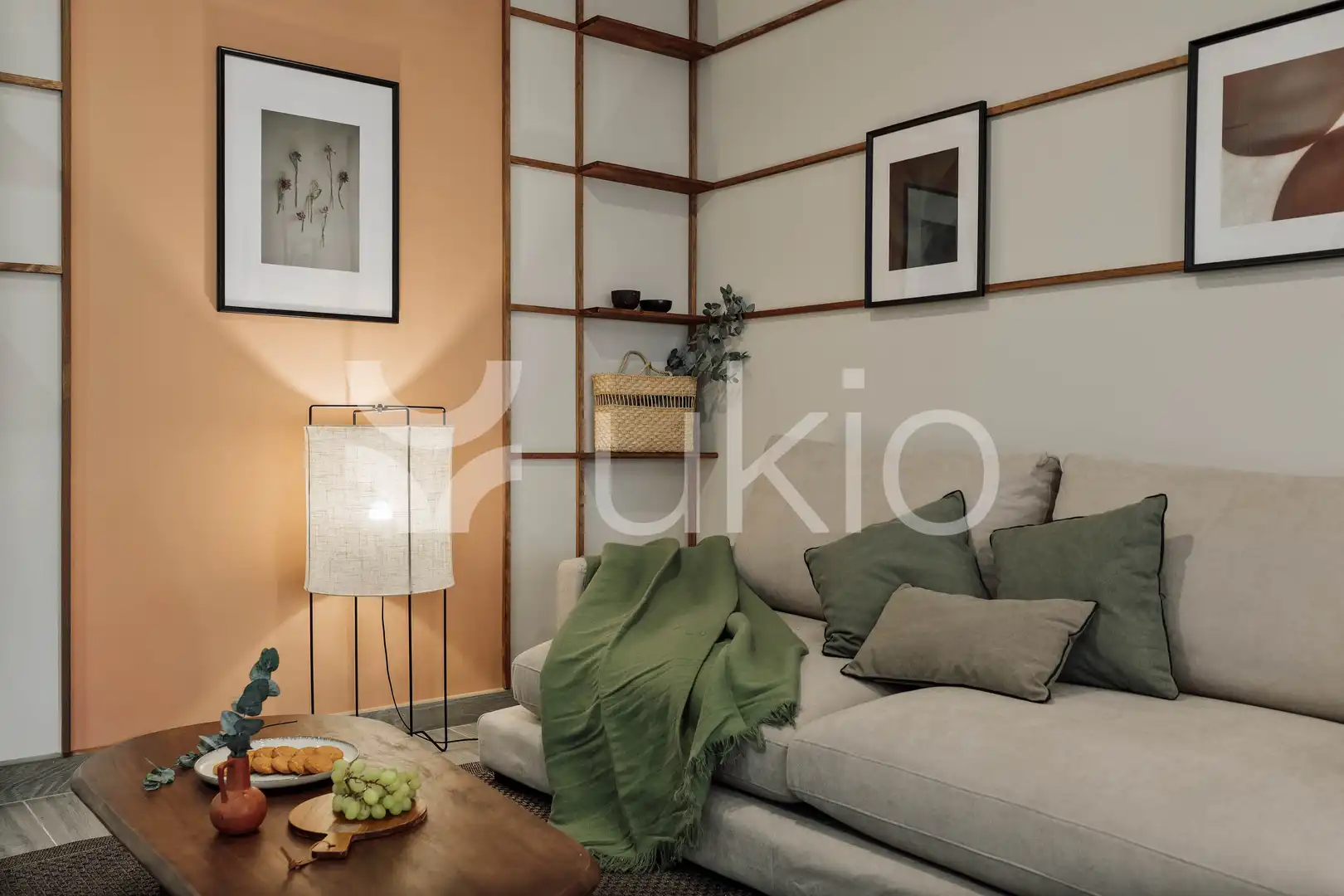 Living room of Apartments for rent in Barcelona  with Air Conditioner, Heating and Furnished