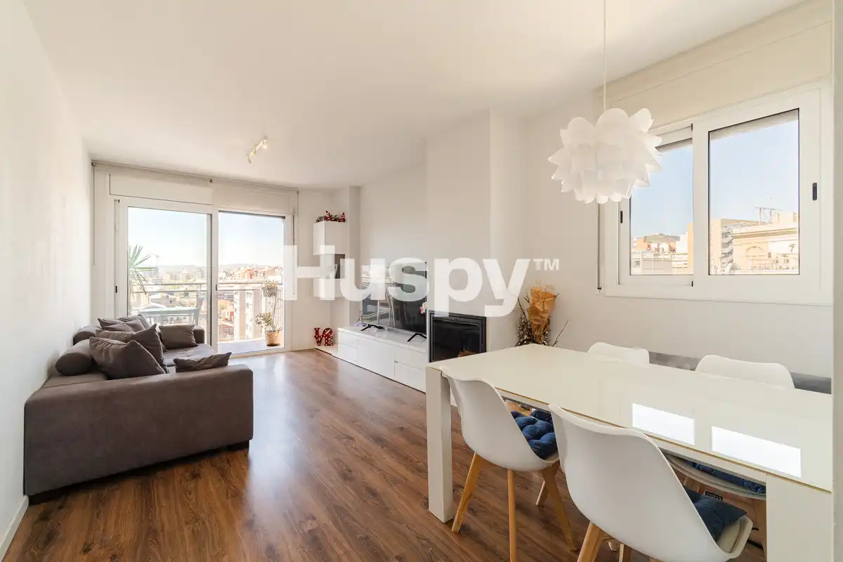 Sala d'estar de Àtic en venda en Santa Eulàlia