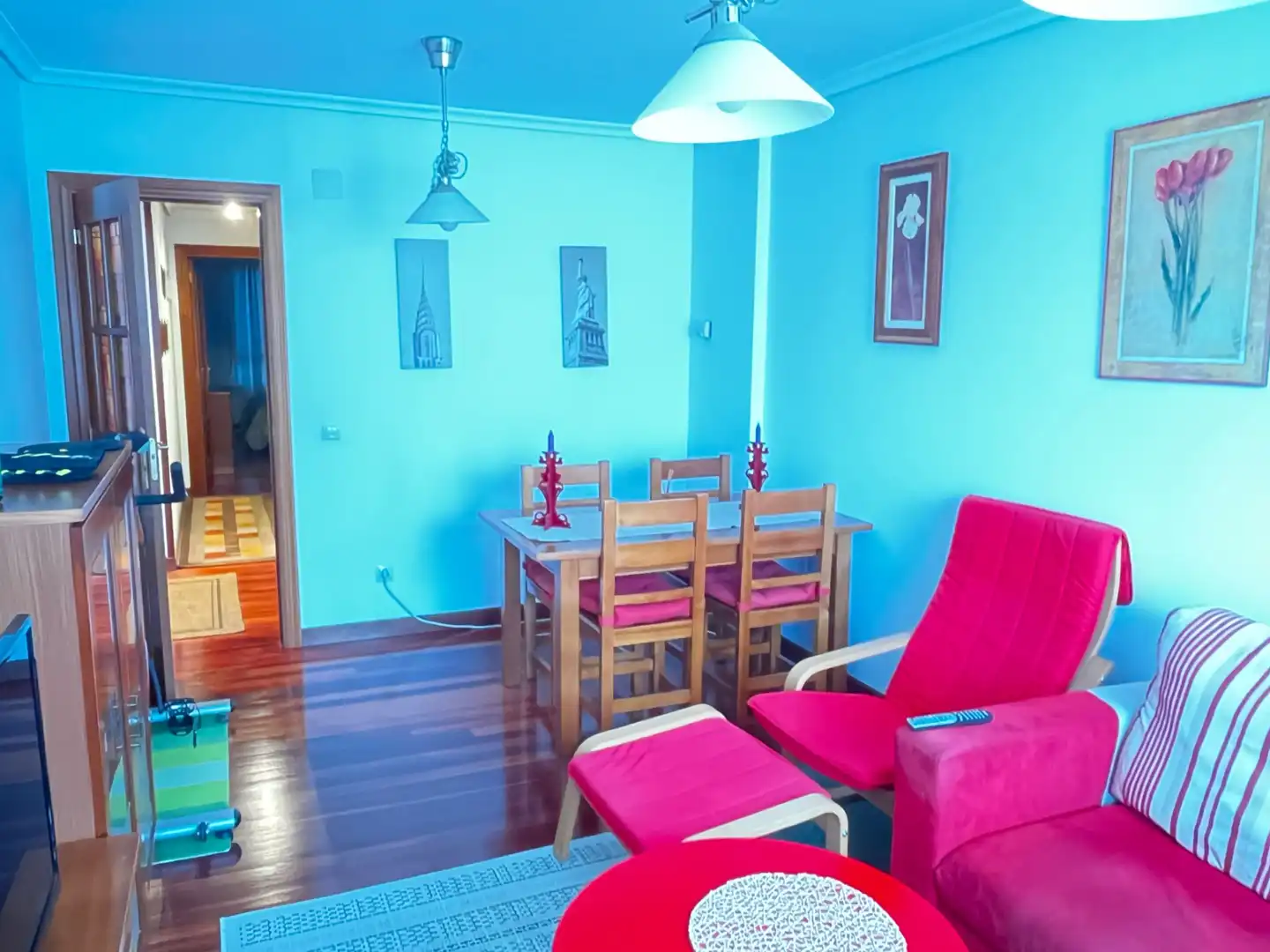 Comedor de Piso en venta en Entrambasaguas con Calefacción, Jardín privado y Amueblado
