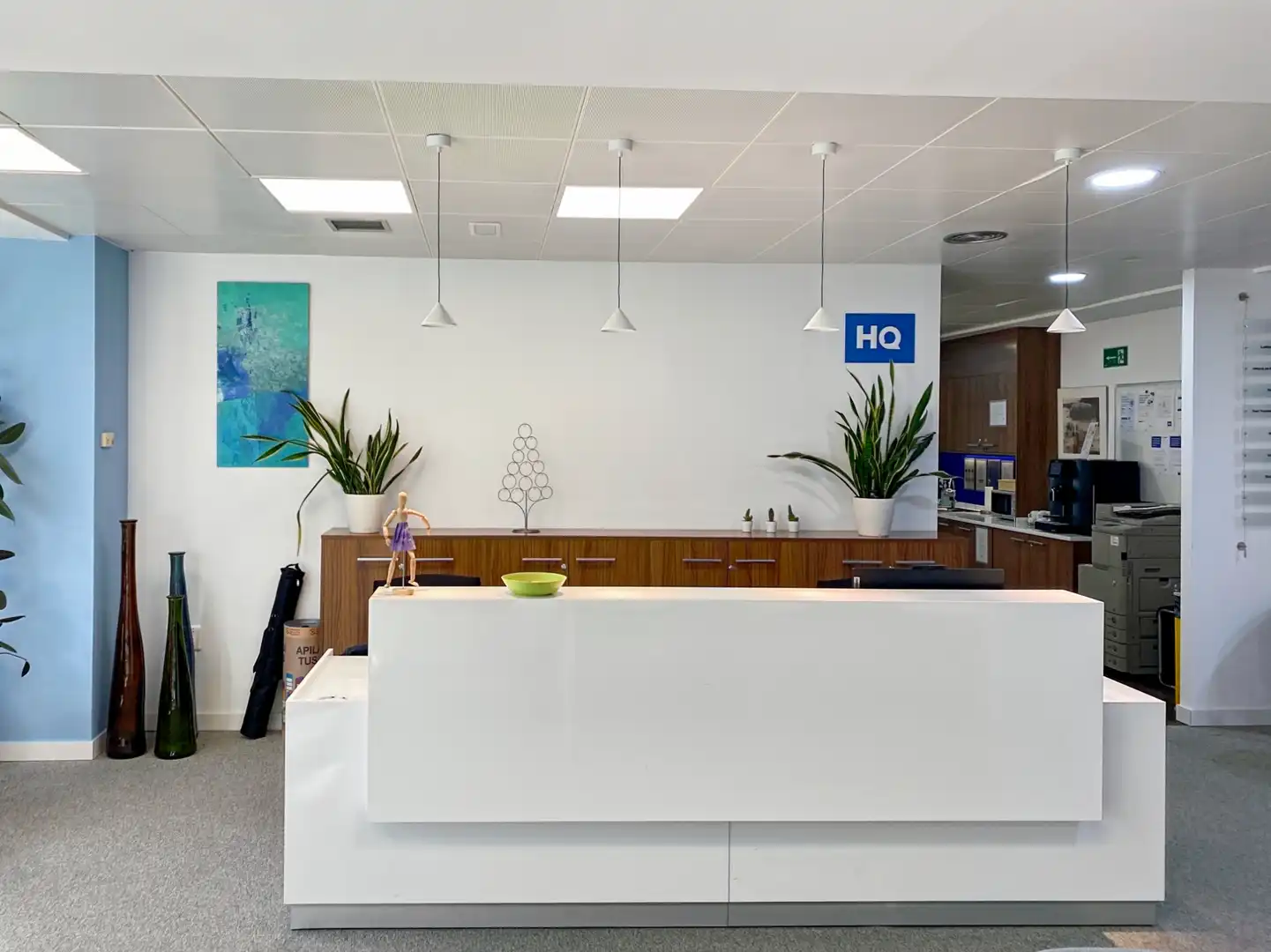 Büro zur Miete in  Barcelona Capital mit Klimaanlage, Heizung und Möbliert