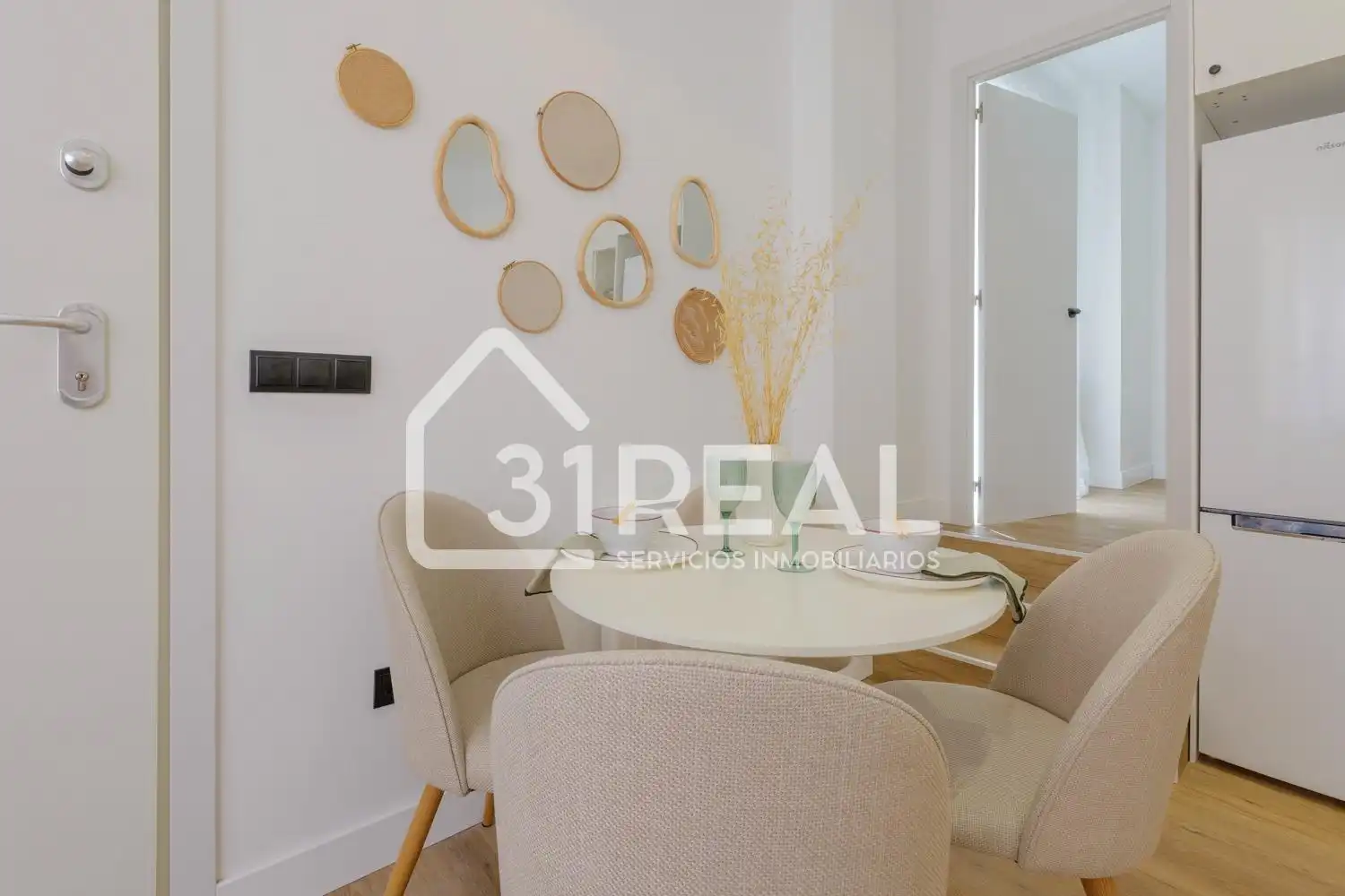 Bedroom of Flat for sale in Madrid  with Heating and Furnished