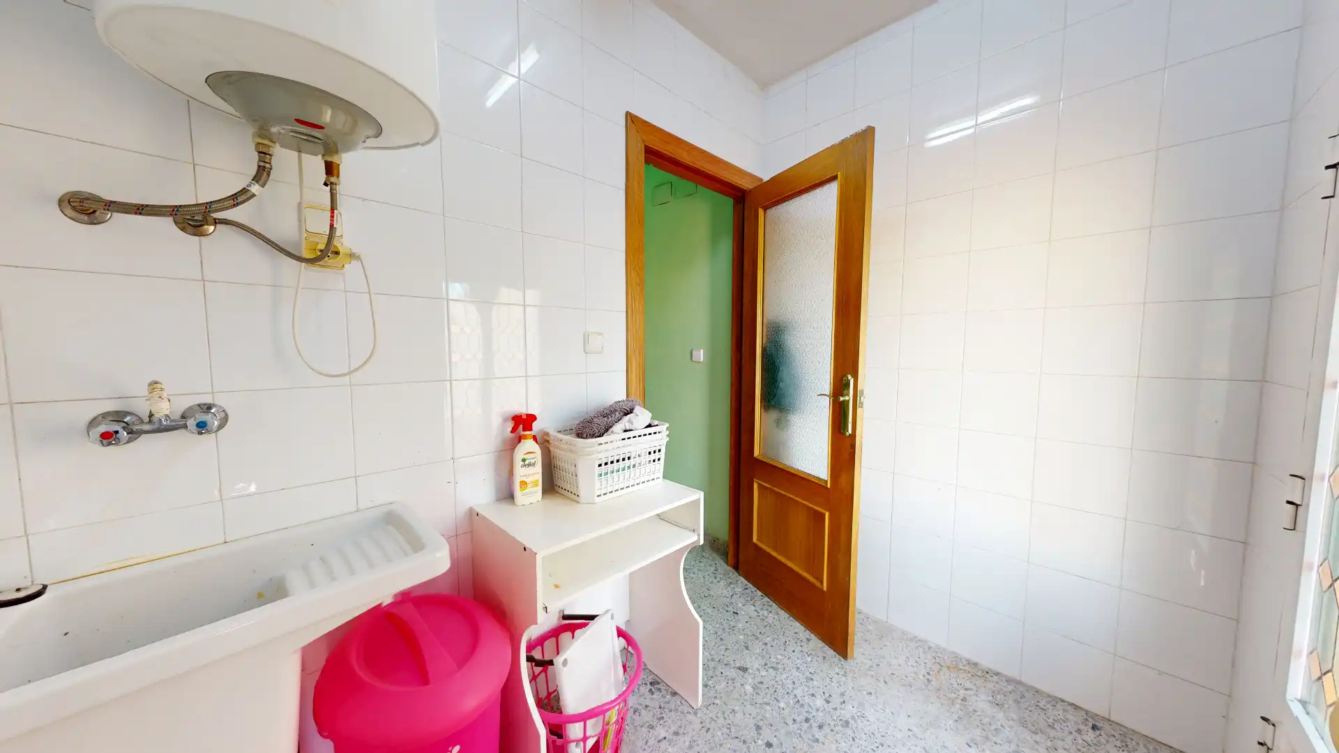 Baño de Casa adosada en venta en Elda con Aire acondicionado, Terraza y Trastero