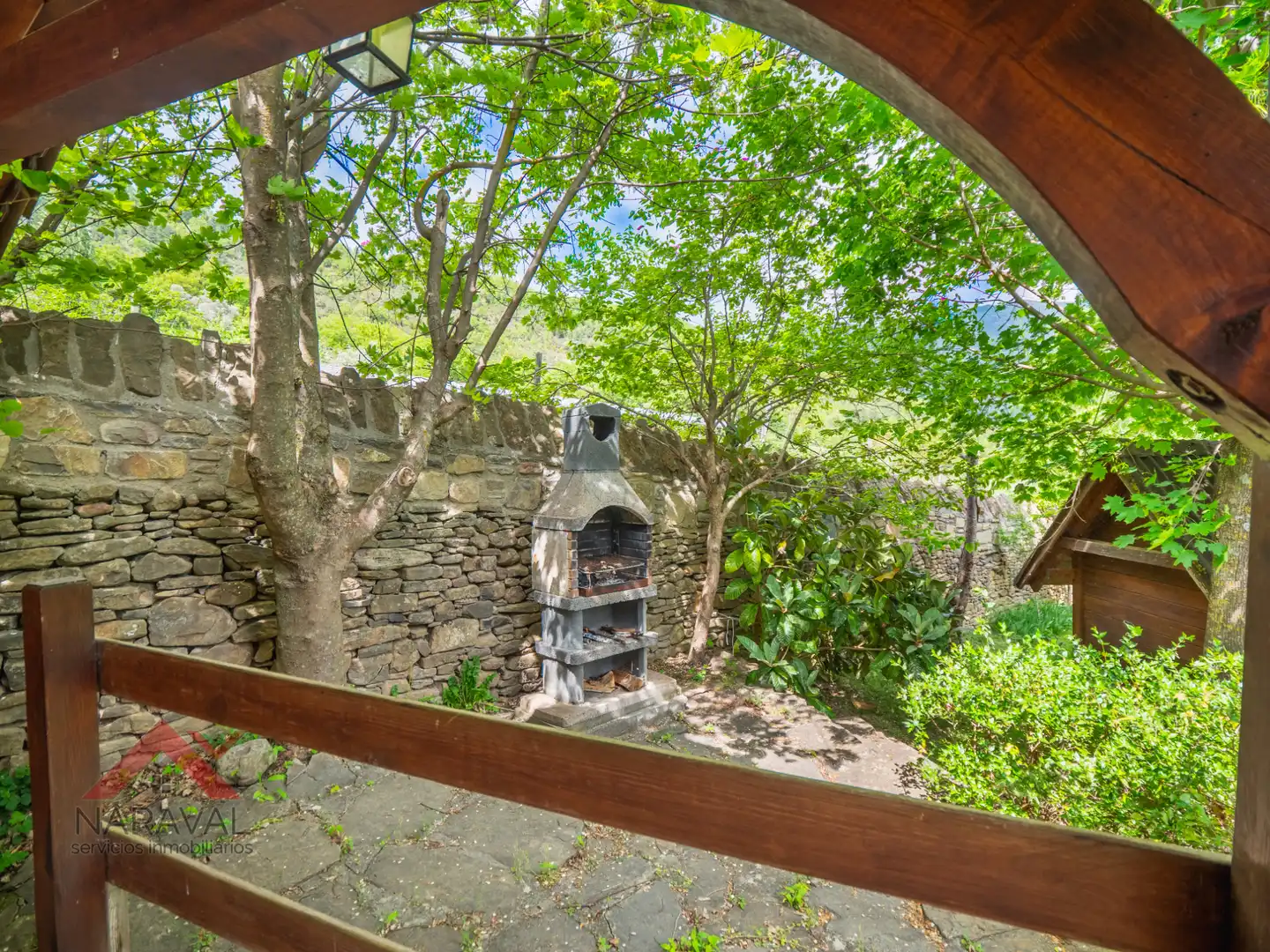 Terraza de Casa o chalet en venta en Fiscal con Aire acondicionado, Calefacción y Jardín privado