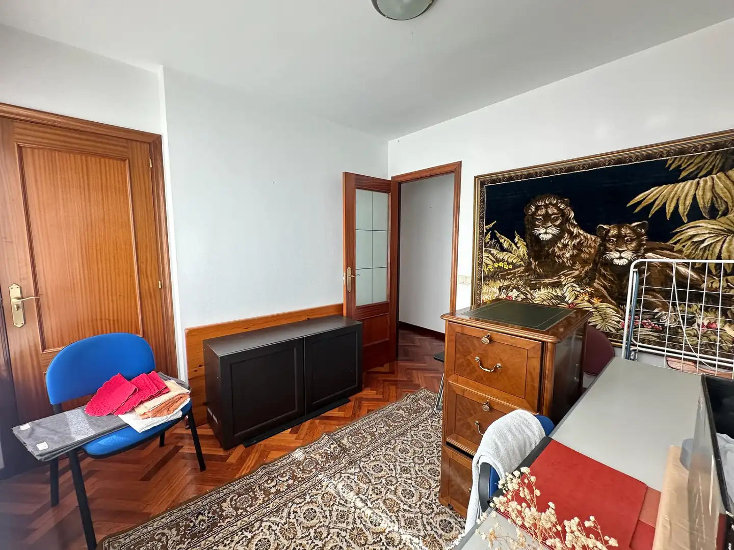 Wohnzimmer von Wohnung zum Verkauf in Ames mit Heizung, Parkett und Abstellraum