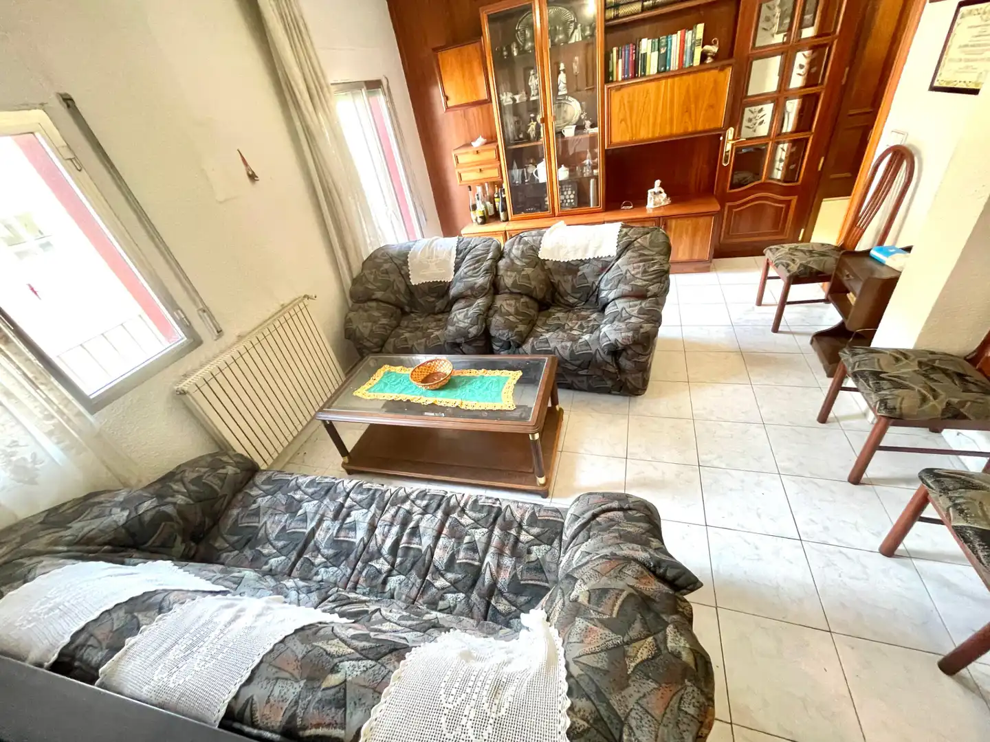 Living room of Flat for sale in Madrid  with Terrace