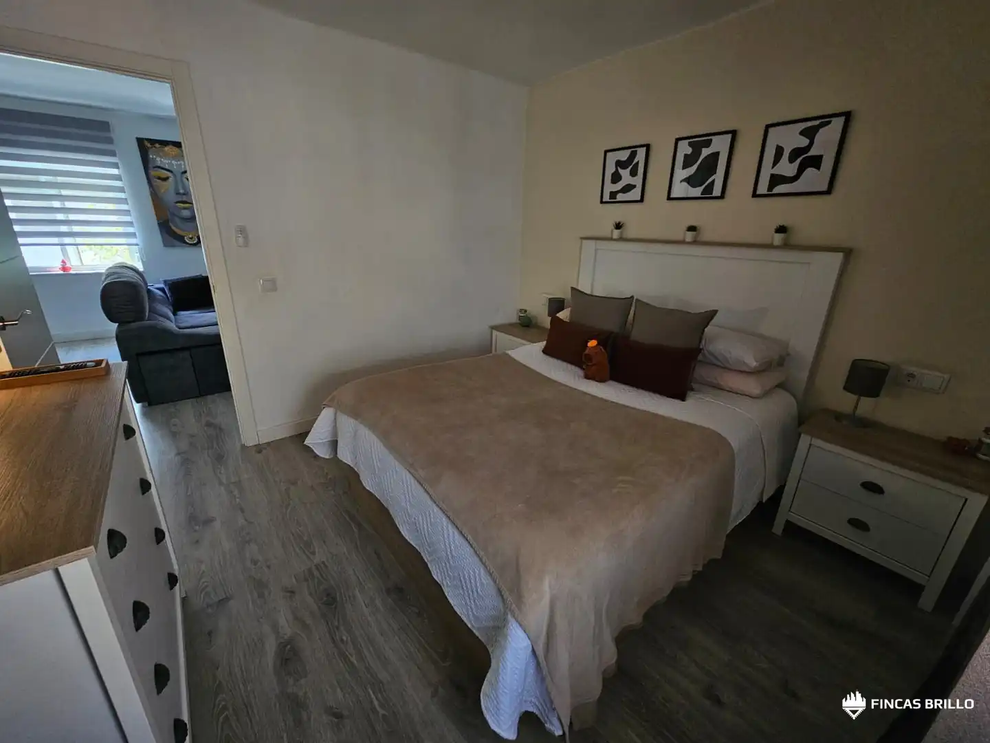 Schlafzimmer von Wohnung zum Verkauf in Cáceres mit Klimaanlage, Heizung und Terrasse