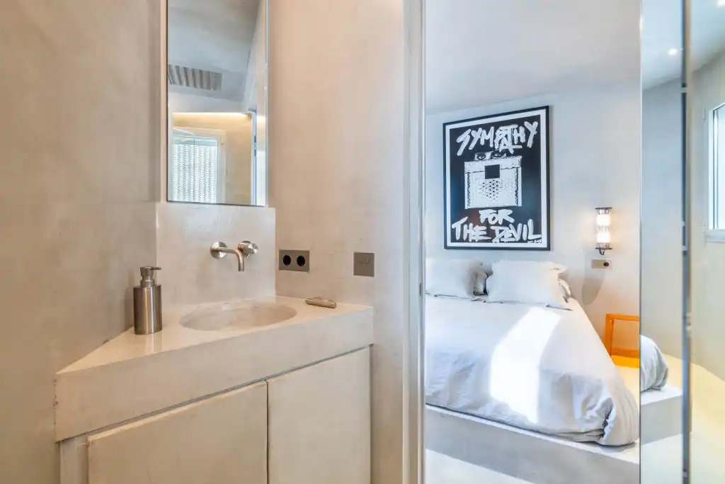 Baño de Finca rústica en venta en L'Alcúdia con Aire acondicionado, Calefacción y Terraza