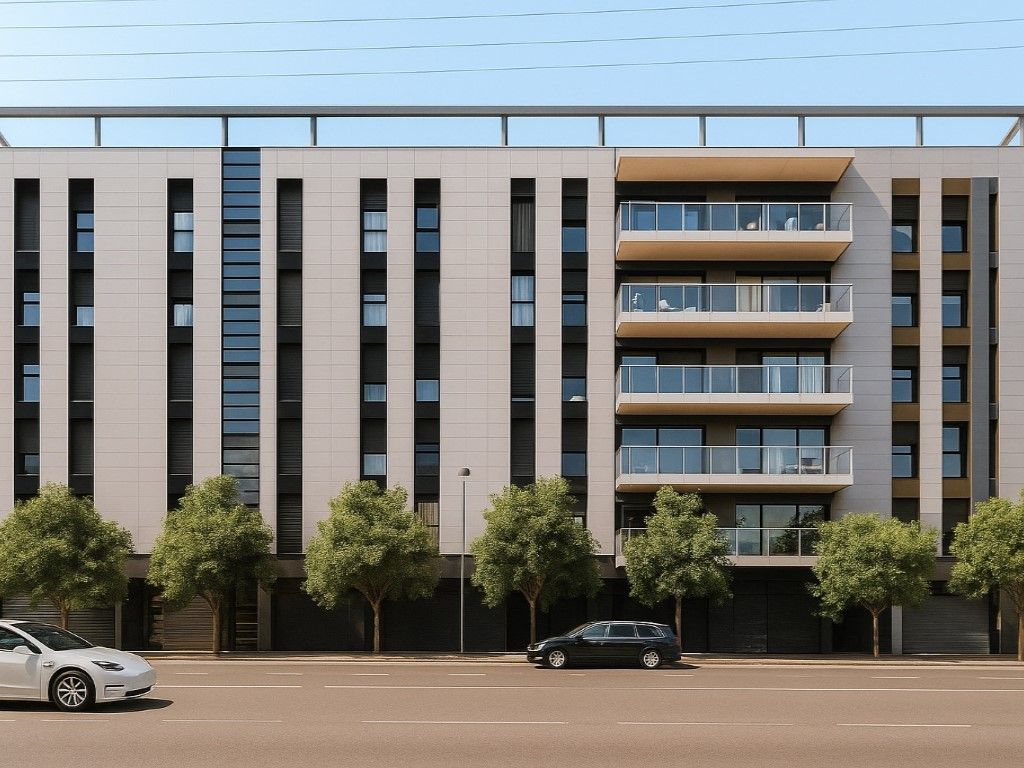 Exterior view of Flat for sale in Vilafranca del Penedès  with Air Conditioner, Heating and Private garden