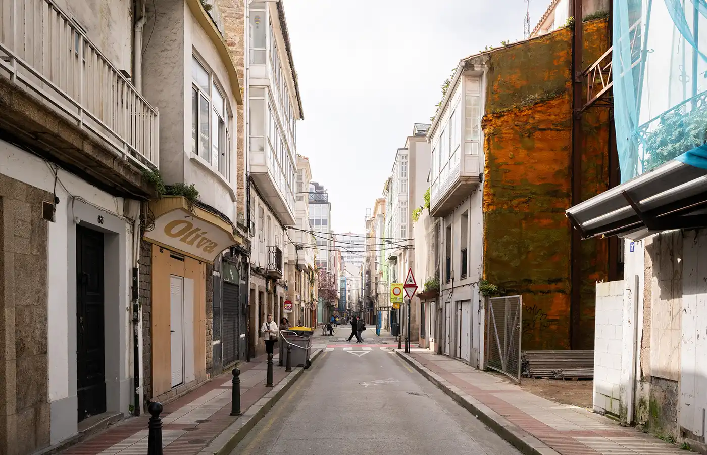 Vista exterior de Piso en venta en A Coruña Capital  con Calefacción y Internet
