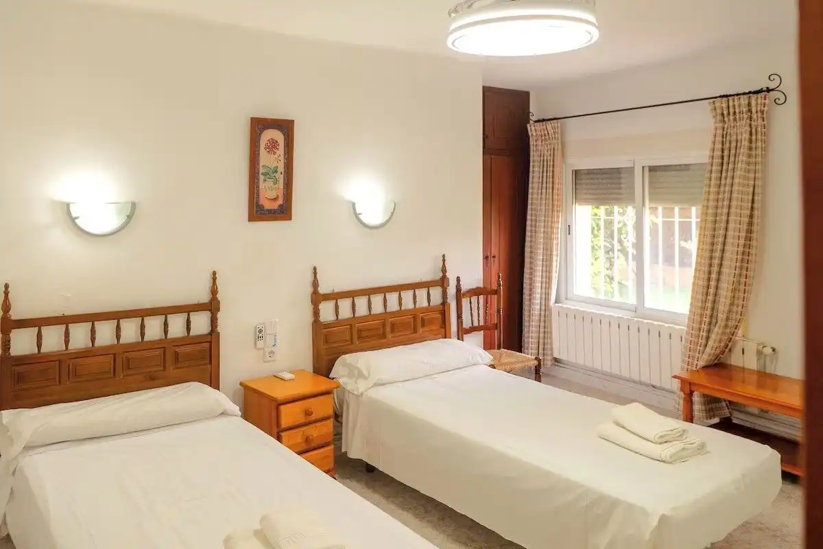 Bedroom of Houses for rent in Benissa  with Air Conditioner, Terrace and Swimming Pool