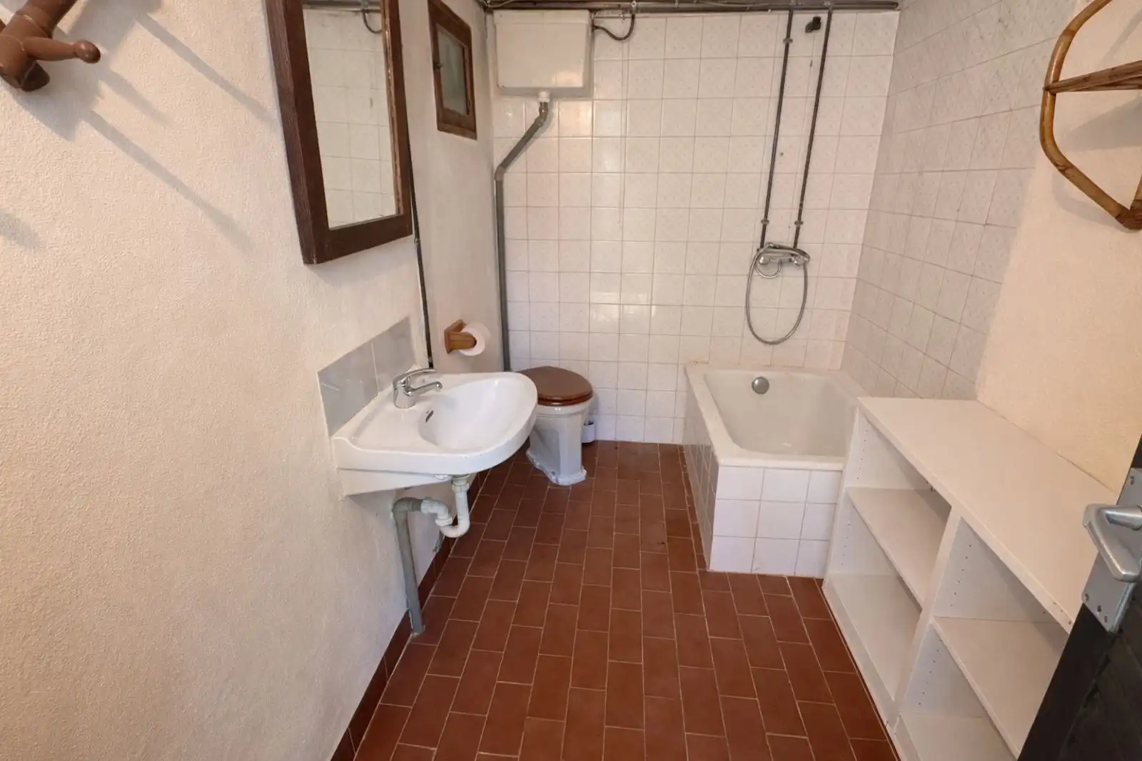 Baño de Finca rústica en venta en Santa María del Camí con Calefacción, Jardín privado y Terraza