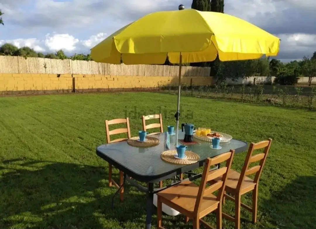 Terrasse von Country house zur Miete in Pollença mit Klimaanlage, Privatgarten und Terrasse